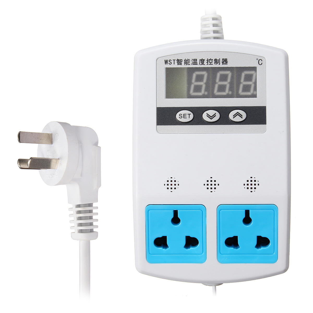 Reptile Aquarium Tank Temperature Controller Upper Lower Thermostat Socket