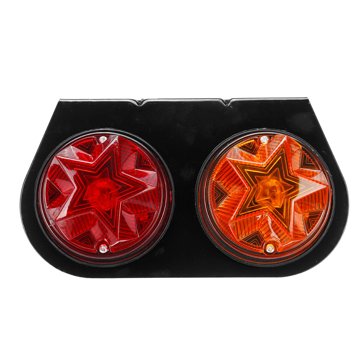 4V LED Indicator Stop Rear Tail Lights Iron Bracket For Boat/Cars/Trucks/Trailers
