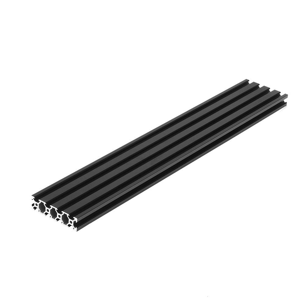 500mm 2080 V-Slot Aluminum Profile Extrusion Frame DIY CNC Tool Black