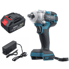 388VF 520N.m Brushless Cordless Electric Impact Wrench Rechargeable 1/2" Wrench Power Tool