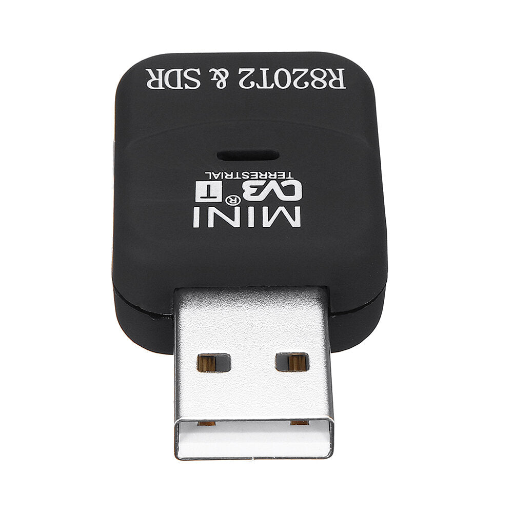 Mini Digital TV Stick Indoor SDR+DAB+FM DVB-T Tuner Antenna Wireless With Remote Control Receiver HDTV USB 2.0 Dongle Stick