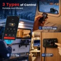 MAX 2 8KW 7.9L All-in-One Diesel Air Heater, App Control, Wireless Temperature Sensor & Adaptive Mode for RV, Camper & Truck
