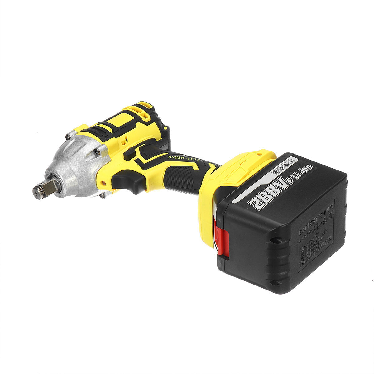 Brushless Cordless Electric Wrench 520N.m 0-3000RPM Power Tool