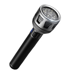 4*LED 3600lm 450m USB-C Rechargeable Flashlight Set With Powerful 10000mAh 26650 Li-ion Battery