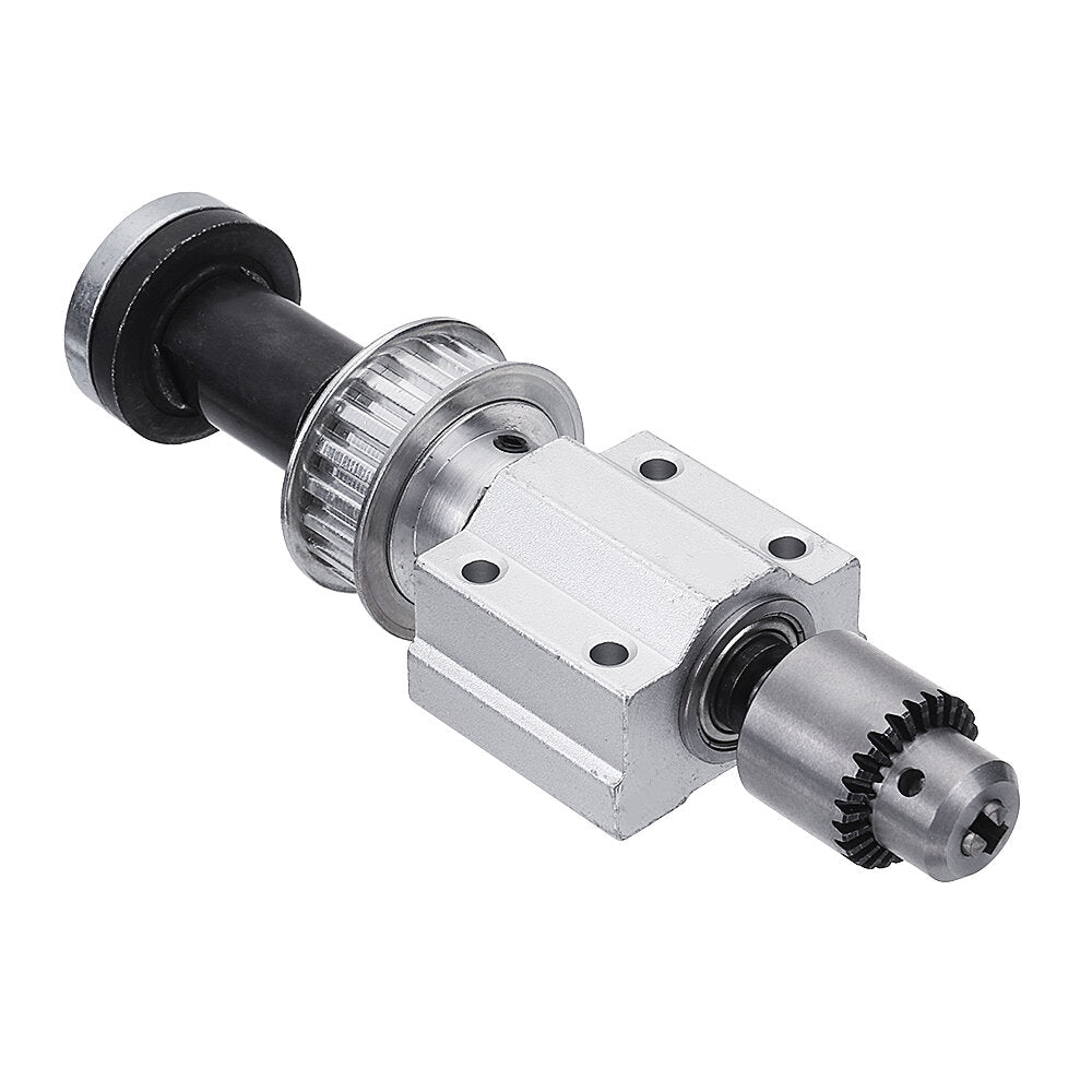 No Power Spindle Assembly Small Lathe Accessories Trimming Belt JTO/B10/B12/B16 Drill Chuck Set