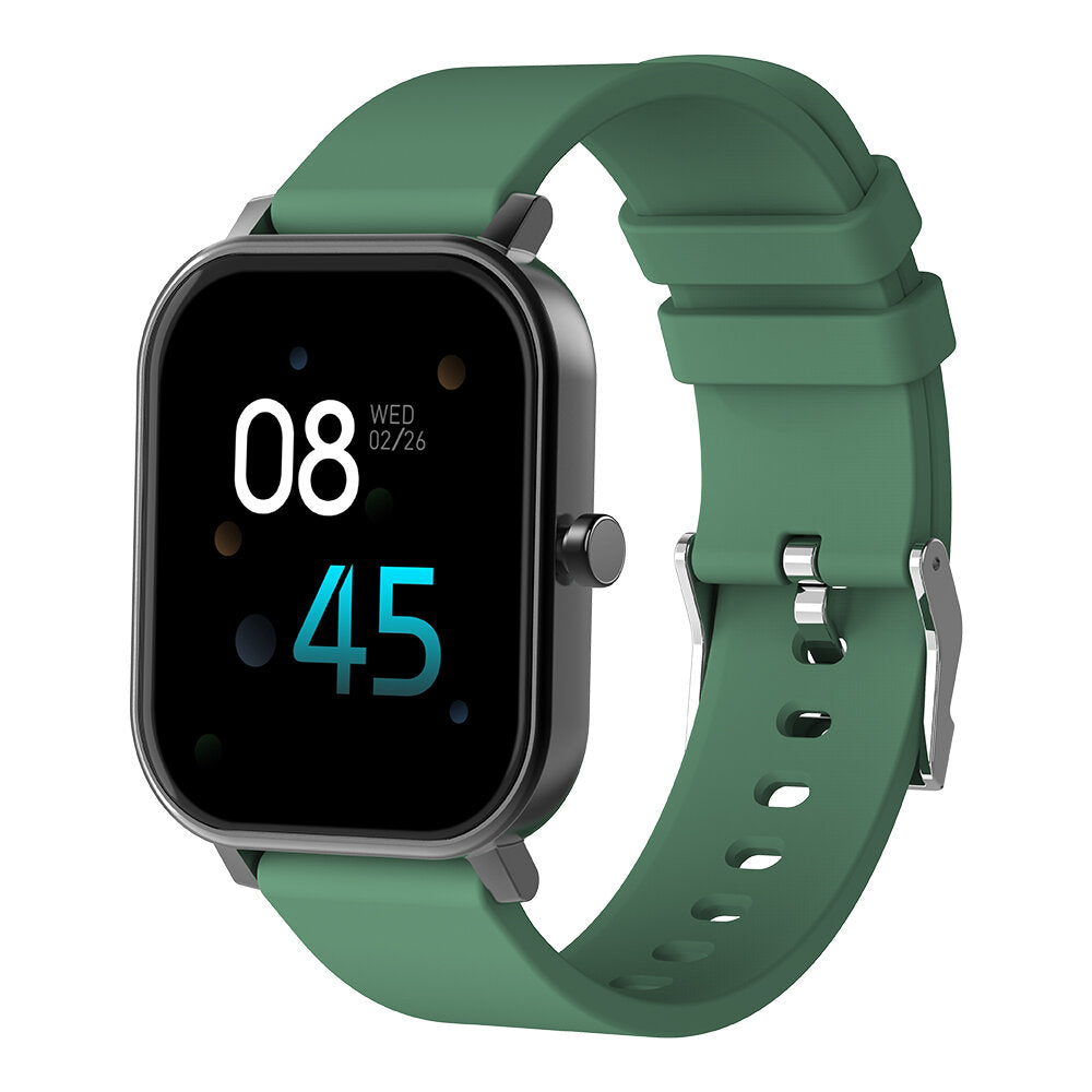 1.69 inch Touch Screen Heart Rate Blood Pressure Oxygen Monitor BT 5.0 IP68 Waterproof Smart Watch