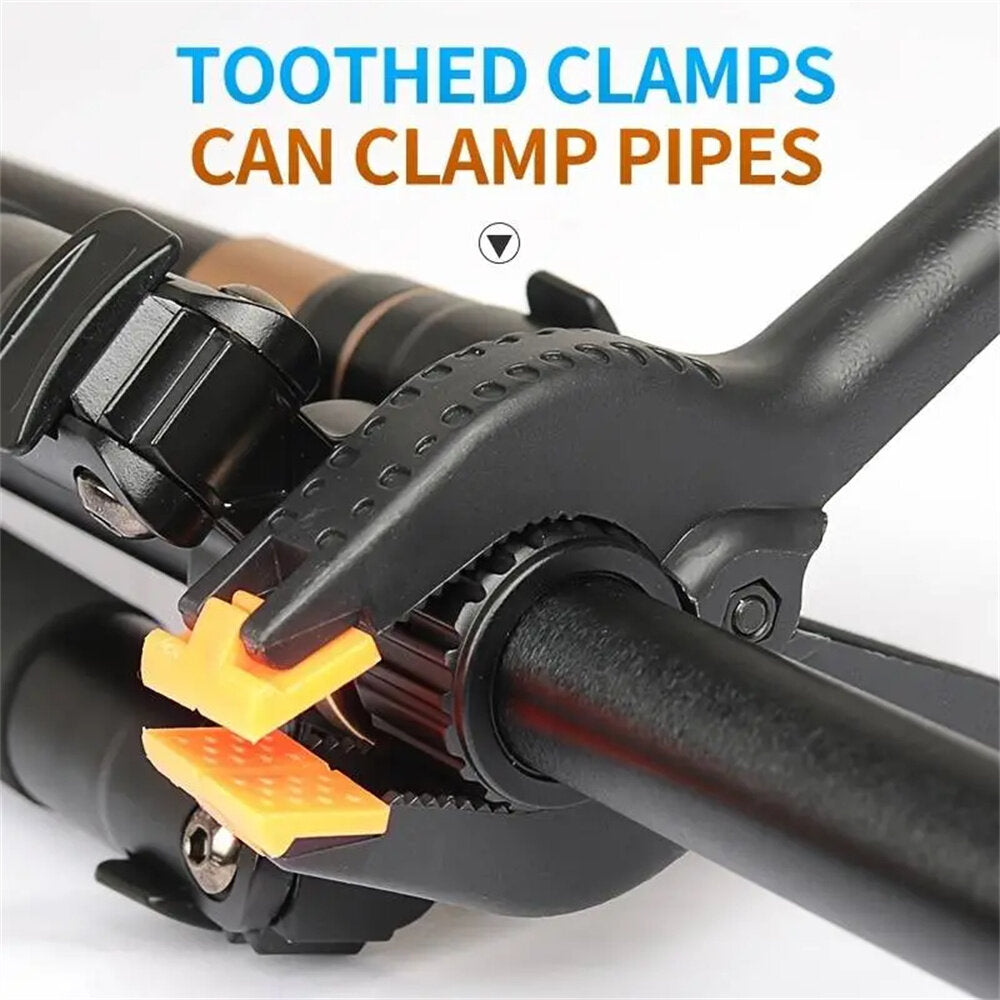 Versatile Ratchet Bar Clamp Set - 10pcs, 2/3/4/6 inch, Black, Ergonomic Grip for Woodworking, Photography, Arts & Crafts