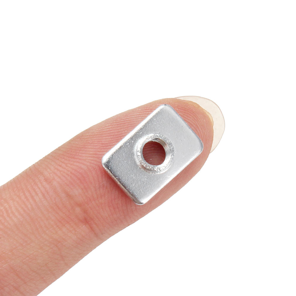 20pcs M3 Steel Zinc Plated Tee Nuts for 2020 V-slot Aluminum Profiles Extrusions