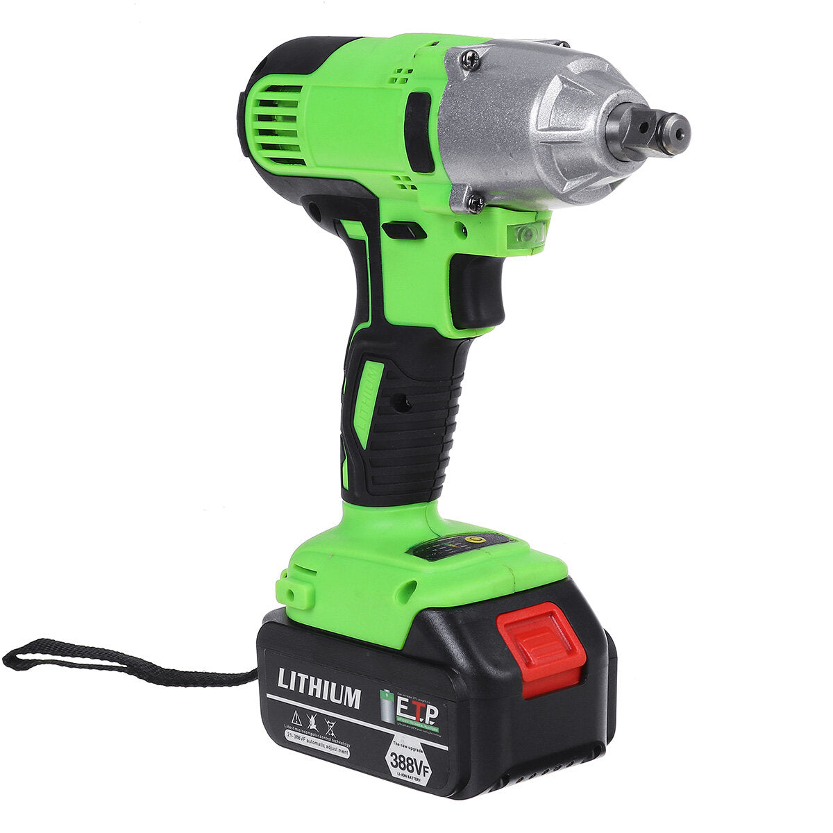 388VF Brushless Electric Torque Wrench Cordless Power Wrench Drill For 18V Makita Battery