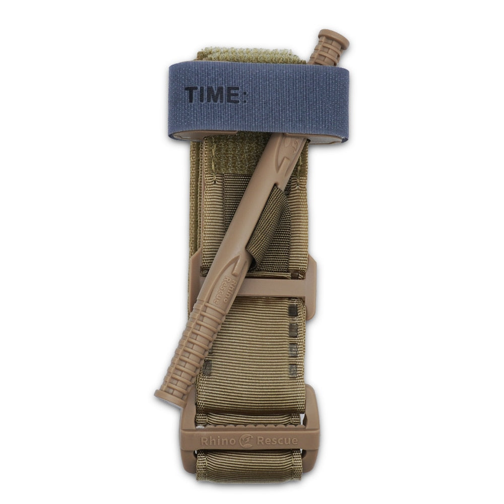 Tactical Rescue Tourniquet Rapid Hemostatic Control Equipment Single-Handed Application for Outdoor Hiking Emergency