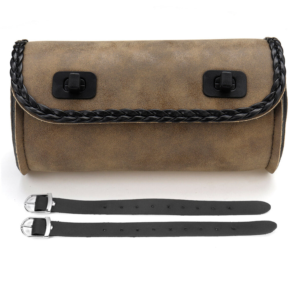 Motorcycle Bike Front Fork Tool Storage Bag Luggage Saddlebags Pouch Universal