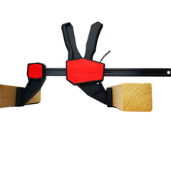 Reinforced G-Clamp with Quick Conversion, 6" & 12" Options, Ideal for Joinery & Laminating, 70KG Clamping Force