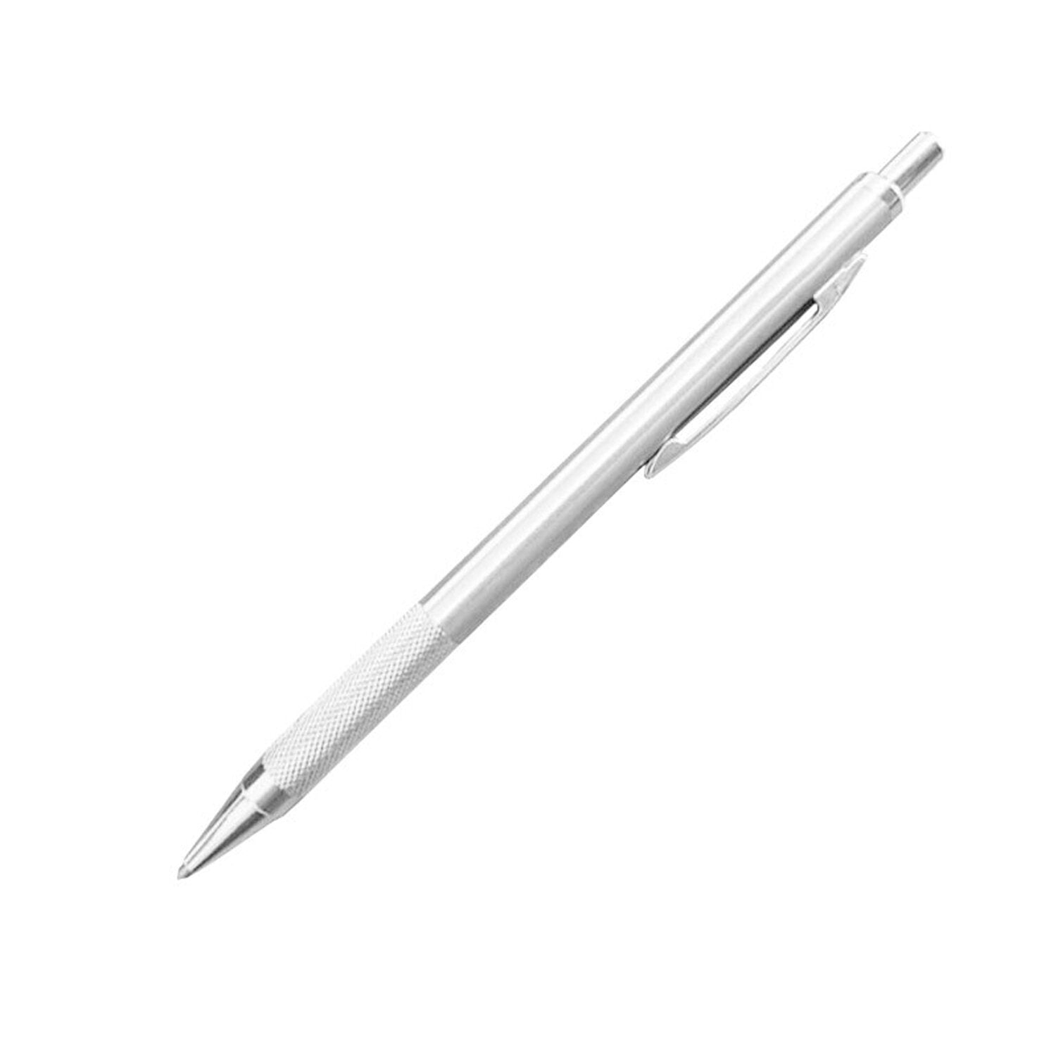 Tungsten Carbide Scriber Set - 2 Tools, 10 Replacement Tips, Magnetic, Durable Aluminium, Ergonomic Design, 15cm