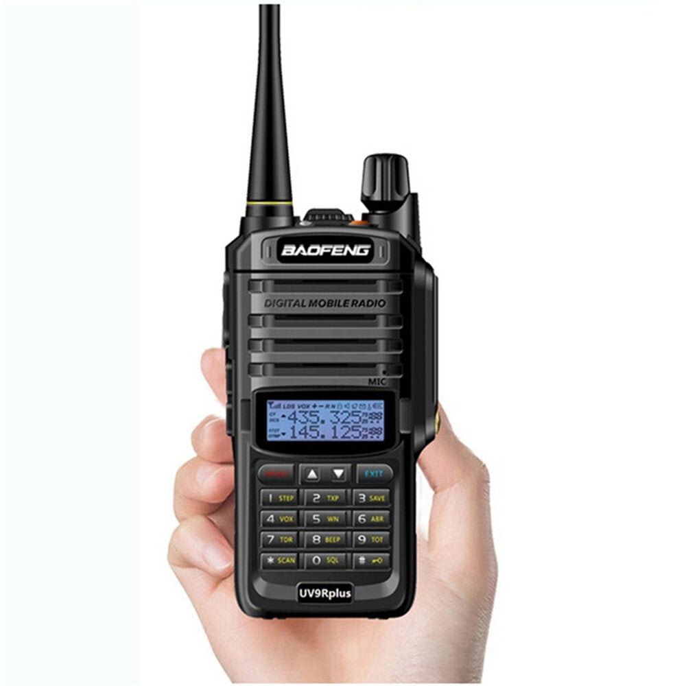 Upgrade Version Two Way Radio VHF UHF Walkie Talkie Waterproof for CB Ham