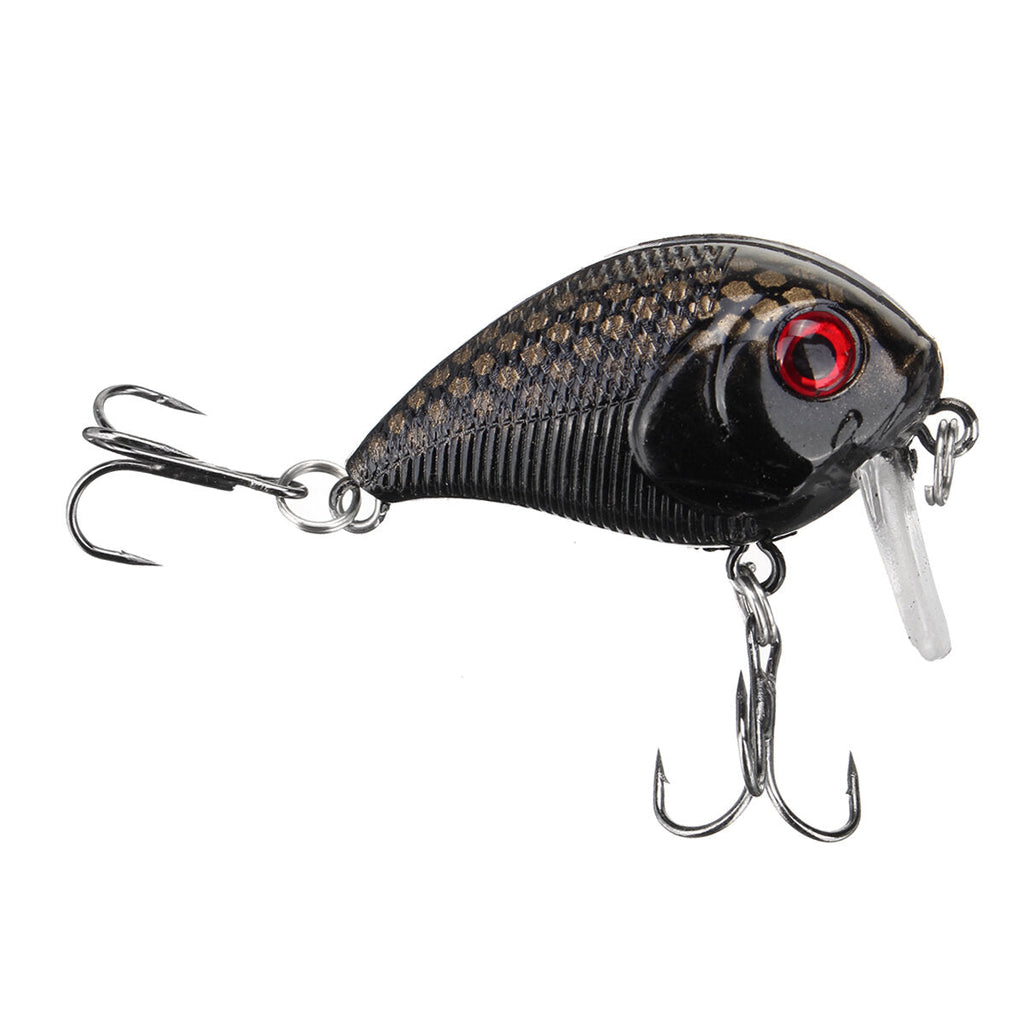 1pc 5cm 8g Wobbler Fat Crankbait Fishing Lure Artificial Bass Hard Bait Fishing Tackle