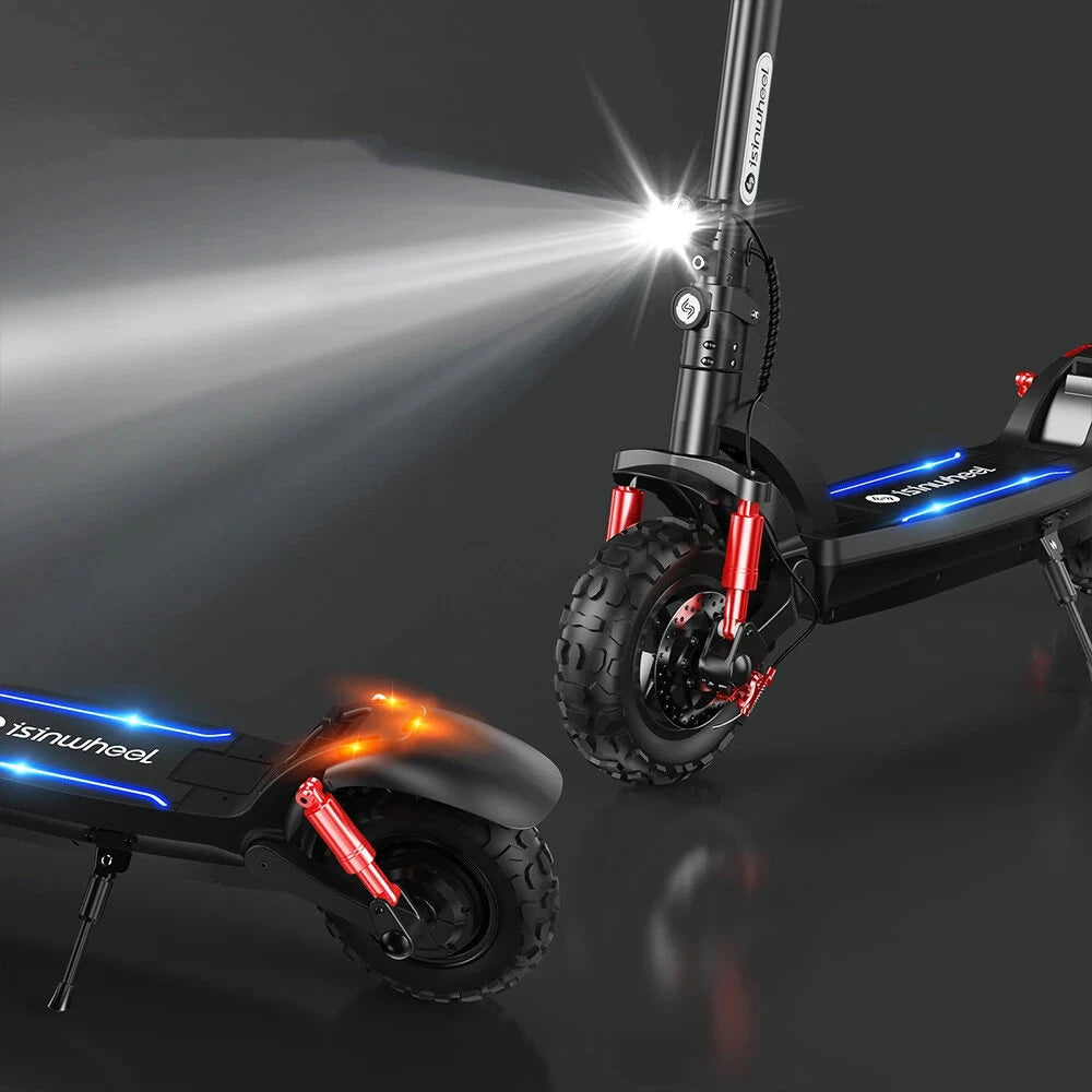 48V 15Ah Electric Scooter, 800W Motor, 11 Inch Folding Moped E-Scooter, Top Speed 25KM/H, 45KM Mileage Range, 150KG Max Load for Adults
