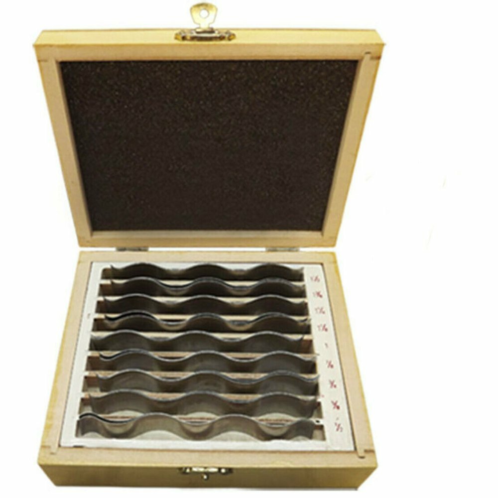 18pcs 1/2 to 1-1/2 Inch Parallel Block Precision Machinist Precision Pad Block Measuring Tools