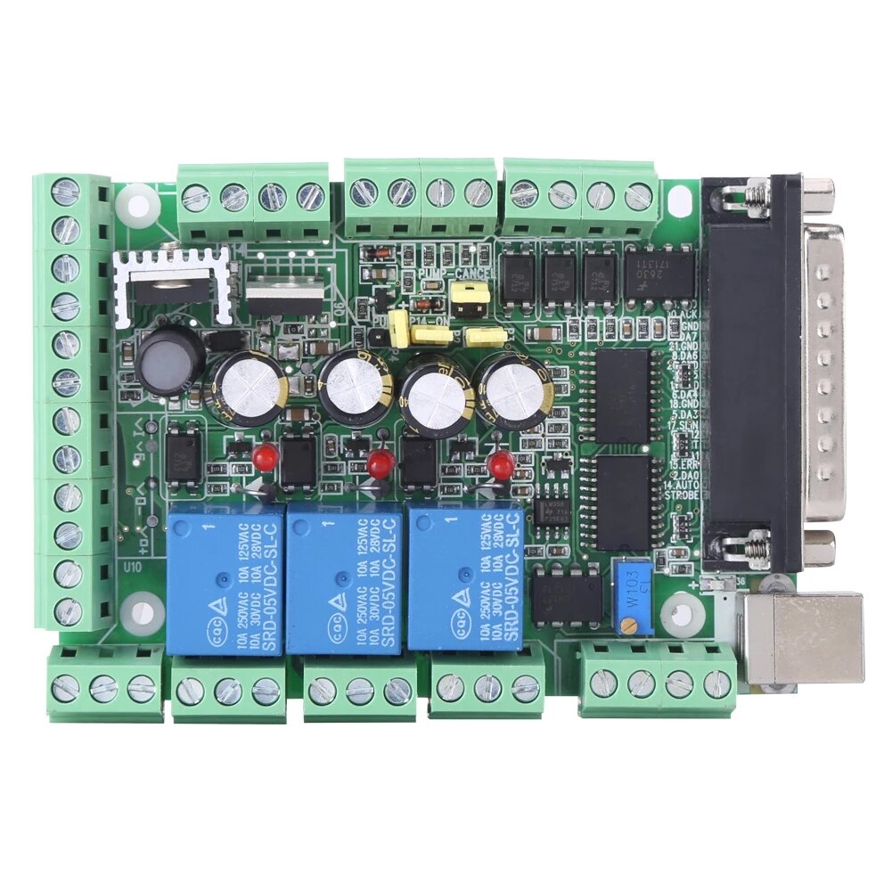 Stepper Motor Breakouts Board Adapter 4-axis 6-axis Controller CNC Engraving Machine Board without Magnet