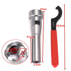 Collet Chuck Holder Straight Shank Extension ER25 Wrench CNC Arbor