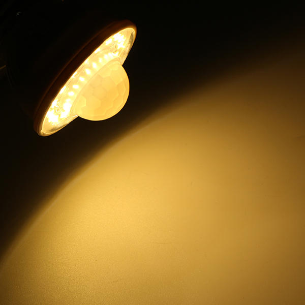 E27 B22 3W Human Body Infrared Sensor Warm White Pure White LED Light Bulb for Stairway AC220V