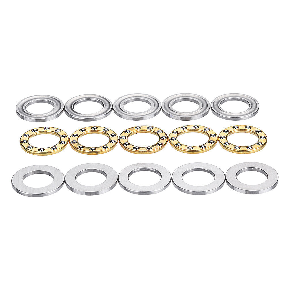 5pcs Flat Thrust Ball Bearing ID. 2.5/3/4/6/7/8mm Mini Miniature Bearings F25-6 F3-8 F4-10
