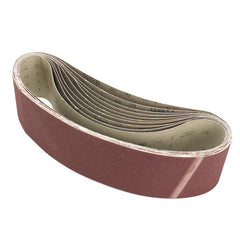 10pcs 50x915mm Sanding Belts 40/120/180/320 Grit Aluminium Oxide Belts Abrasive Tool