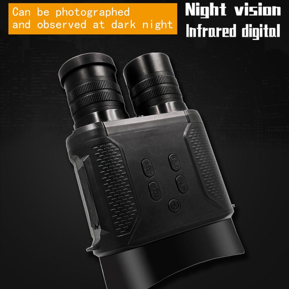 Binocular Infrared 1080P HD IR Night Vision Goggles Hunting Camera Wildlife Observation Security Monitoring