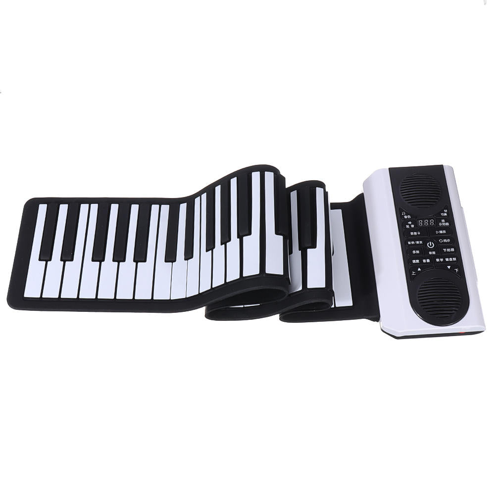 61/88 Key Hand Roll Up Electronic Keyboard Piano with APP-assisted Teaching Function