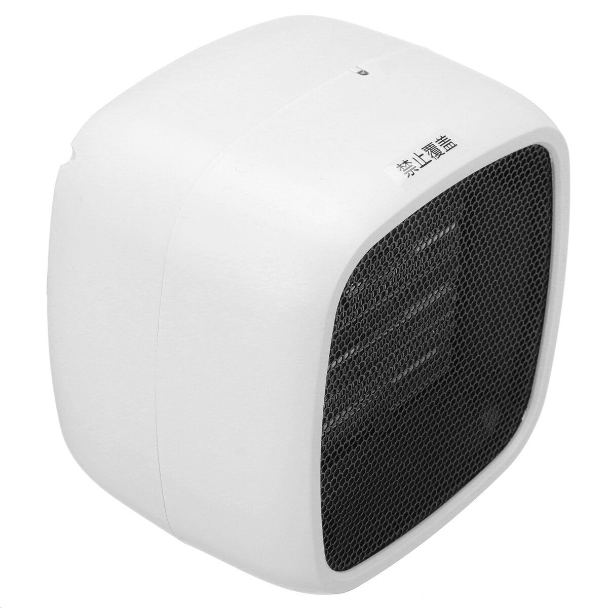 400W Mini Desktop Electric Heater with Negative Ion, Low Noise for Home/Office