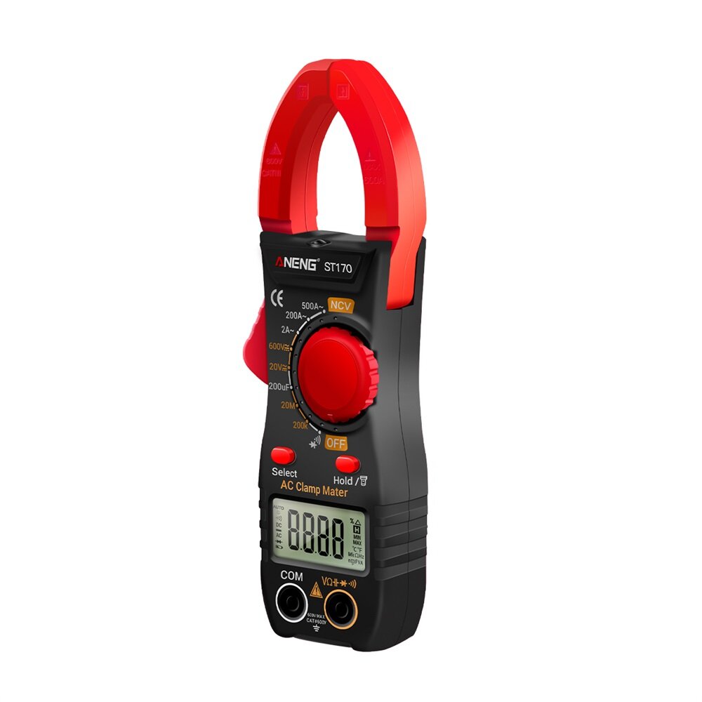 1999 Counts Digital Clamp Meter AC Current Multimeter Diode Current Voltage Capacitance NCV Ohm Test Tool