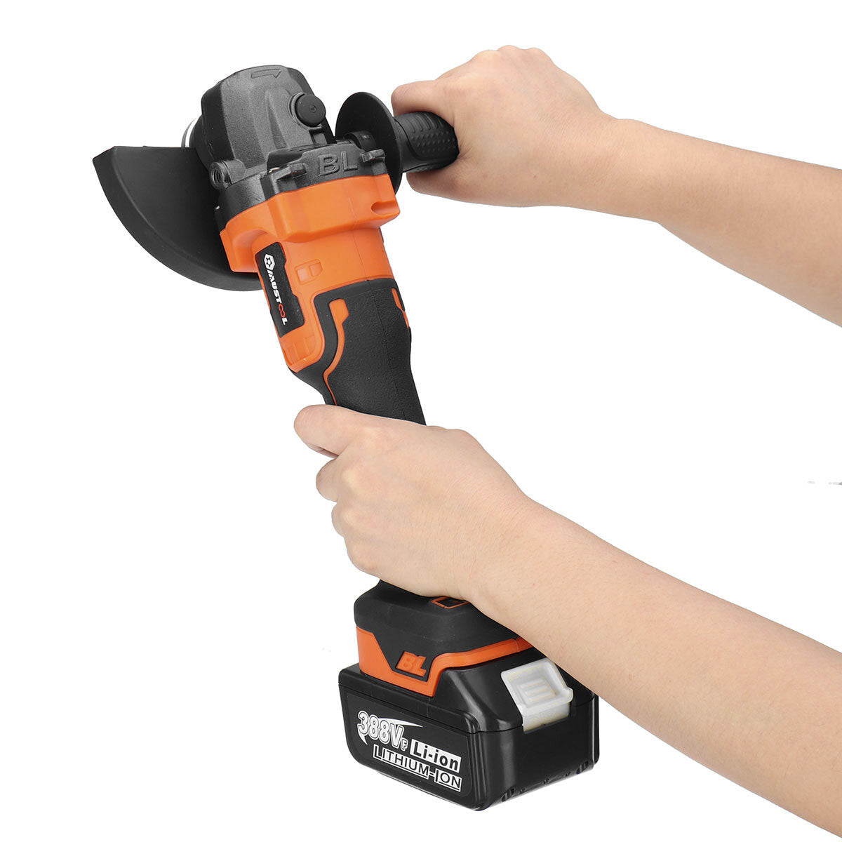 388VF 125mm 1600W 3 Gears Charging Indicator Light Brushless Angle Grinder