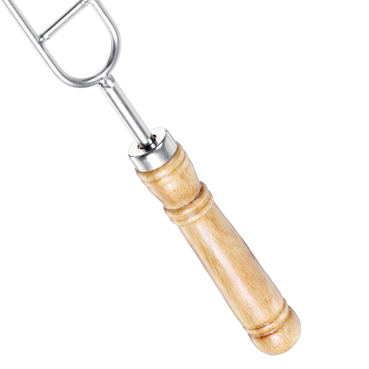 Stainless Steel Roasting Marshmallow Stick Set Extendable Dual Fork Outdoor BBQ for Household Kitchen BBQ Supplies