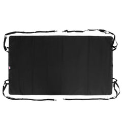 Rear Barn Door Awning Cover Car Sunshade Covers Black Fits For Ford Transit Custom 2013 Onwards