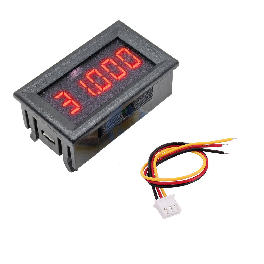 DC 4V-30V 0.36 Inch 5 Digit Mini LED Display Digital Voltmeter Voltage Test Panel Meter High Accuracy 3 Wires
