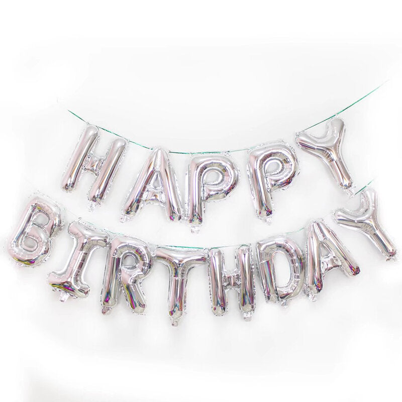 Birthday Letter Balloon Scene Layout Package Adult Romantic Hotel Party Background Wall Birthday Party Decoration