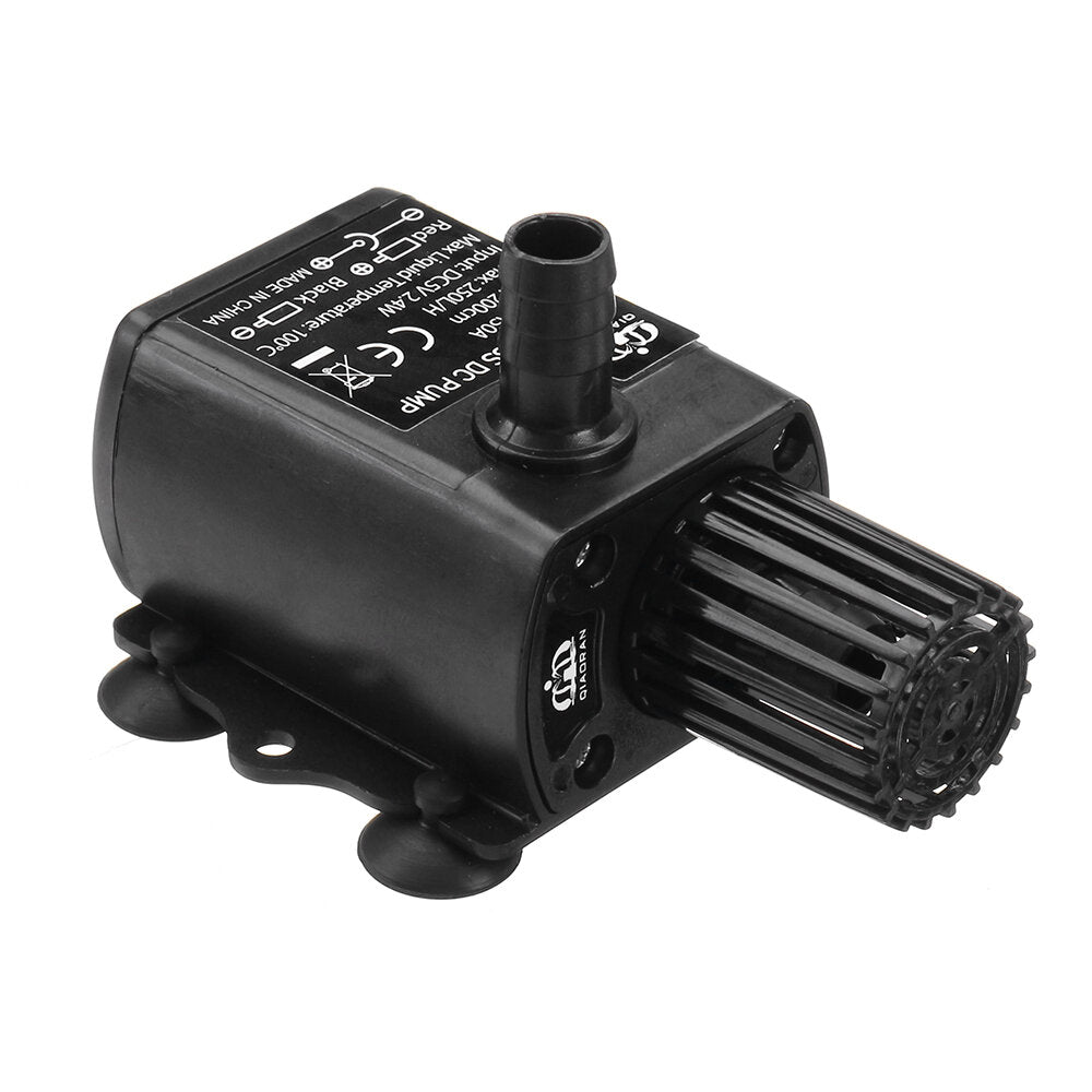 DC 5V 12V 6W Water Pump USB Female Plug Ultra-quiet Mini Brushless DC Water Pump