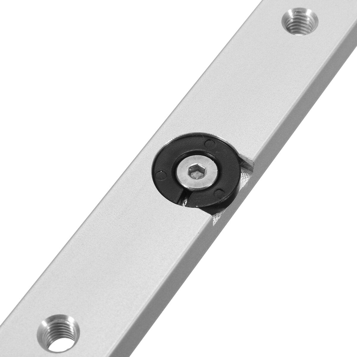 Aluminium Alloy Miter Bar for Table Saw - 450mm Adjustable Runner, Silver, Durable, Universal Mounting Holes