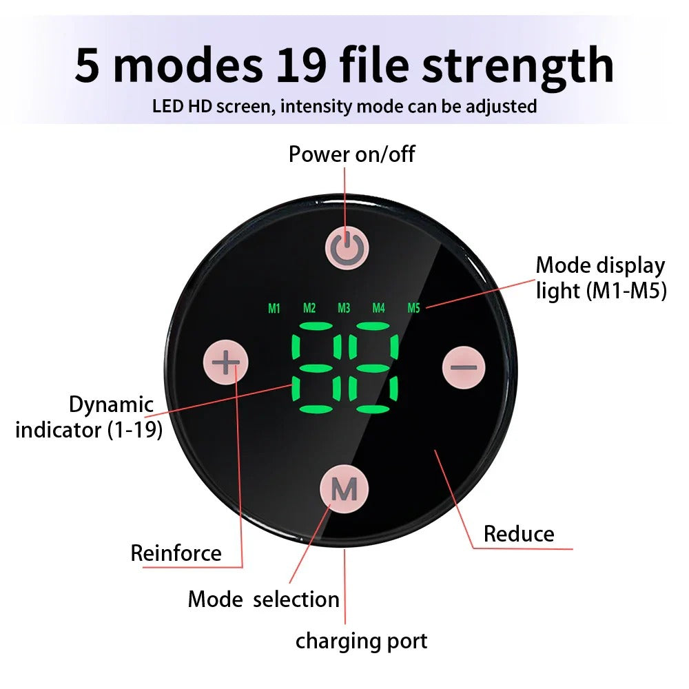 USB Rechargeable EMS Lifting Device - Plastic, One Unit, Effective Facial Treatment