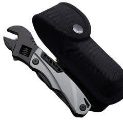 Multi Outdoor Camping Tools Adjustable Wrench/Car Multi-function Lifesaving Hammer Mini Pockets Multifunctional Tool