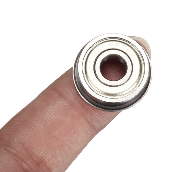 10pcs F606ZZ Flange Ball Bearings 6x17x6mm Flange Size 19x1.2mm