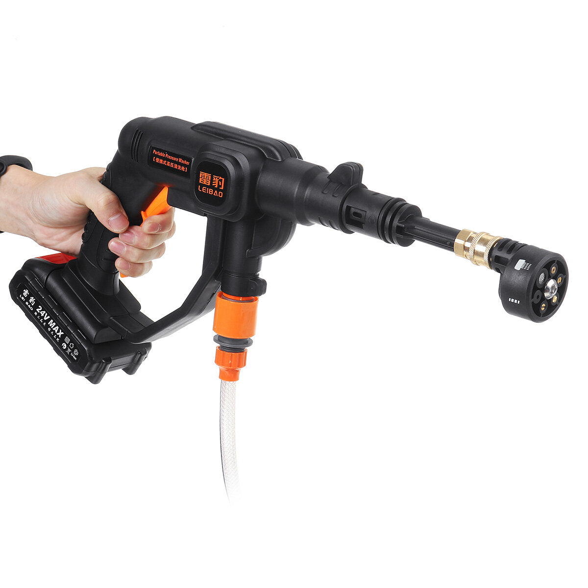21V High Pressure Washer Cordless Car Washing Machine Garden Watering Guns