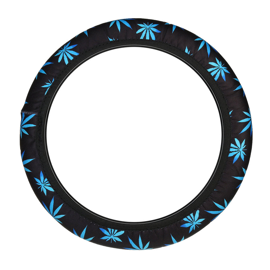 38cm Universal Car Steering Wheel Cover Protector Suede Anti-Slip Multi-color