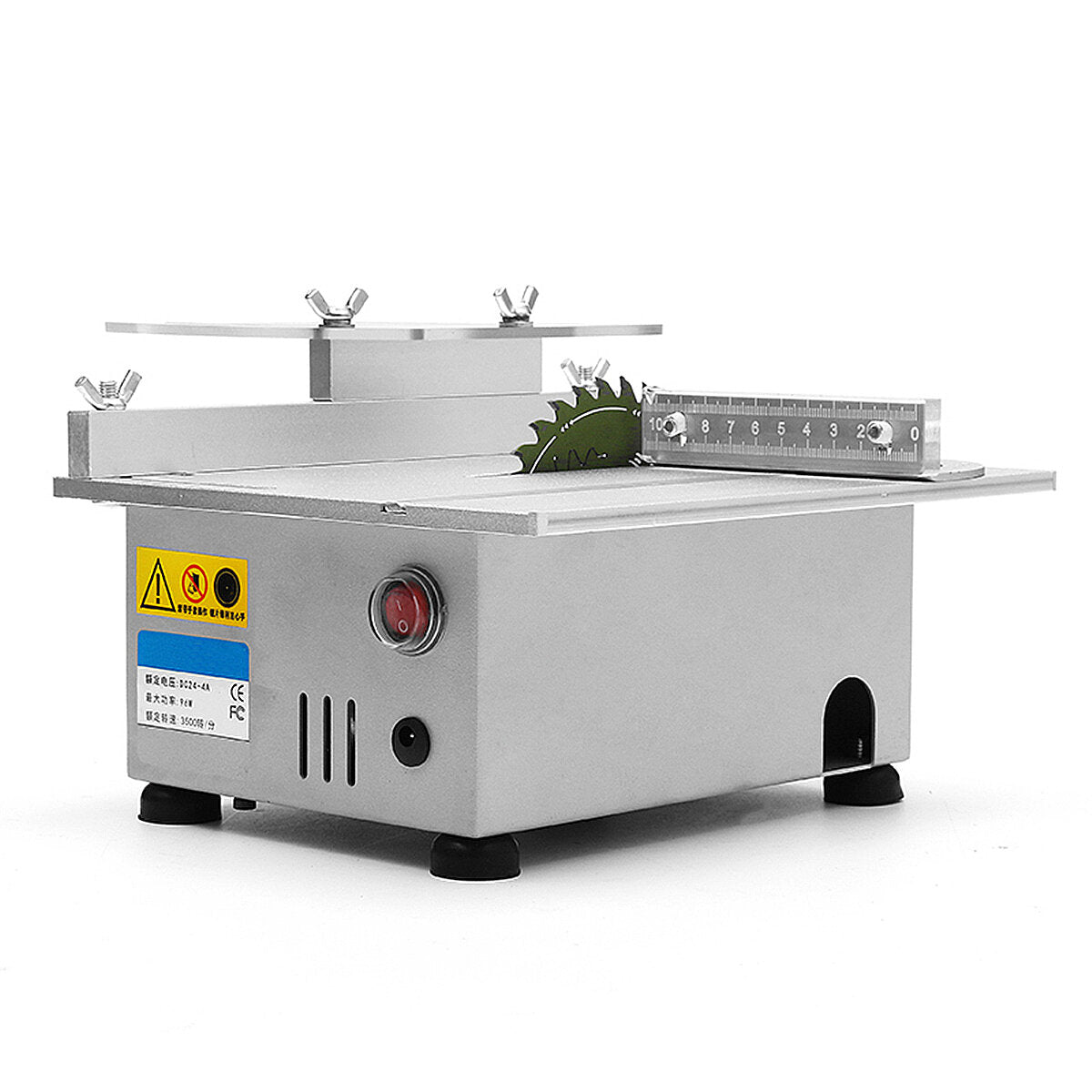 Mini Table Saws Wood Working Bench Lathe Electric Polisher Grinder DIY Model Cutting Saw