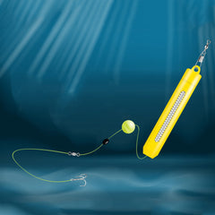 Automatic Fishing Hook Set Spring Fishing Three Claw Hooks with Fishing Float Winding Coil Connector Fishing Tackle
