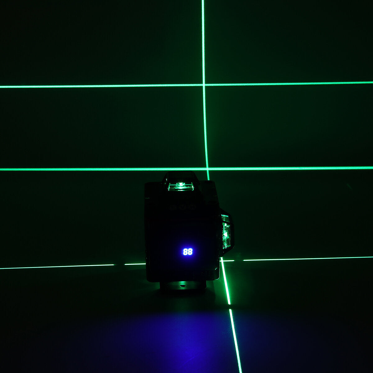 8/12/16 Line Digital Laser Level Green Light Self Leveling 360 Rotary