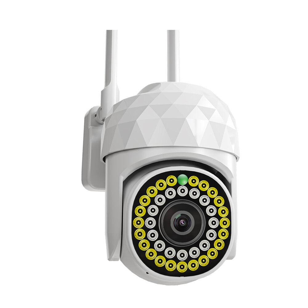 HD 2MP WIFI IP Camera Waterproof Infrared Full Color Night Vision Security Camera with 39 Lights
