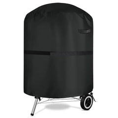 Nylon Oxford BBQ Grill Cover Waterproof Anti-UV Easy to Clean Round Grill Cover