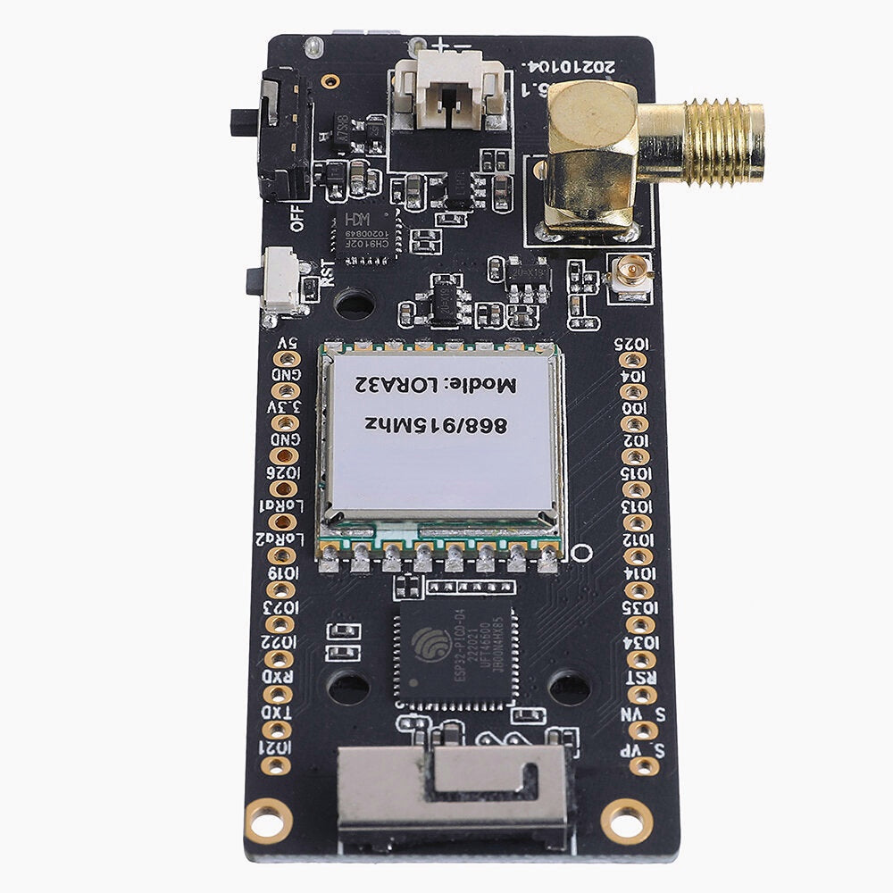 868Mhz ESP32 LoRa OLED 0.96 Inch SD Card Bluetooth WIFI Wireless Module ESP-32 SMA IP5306