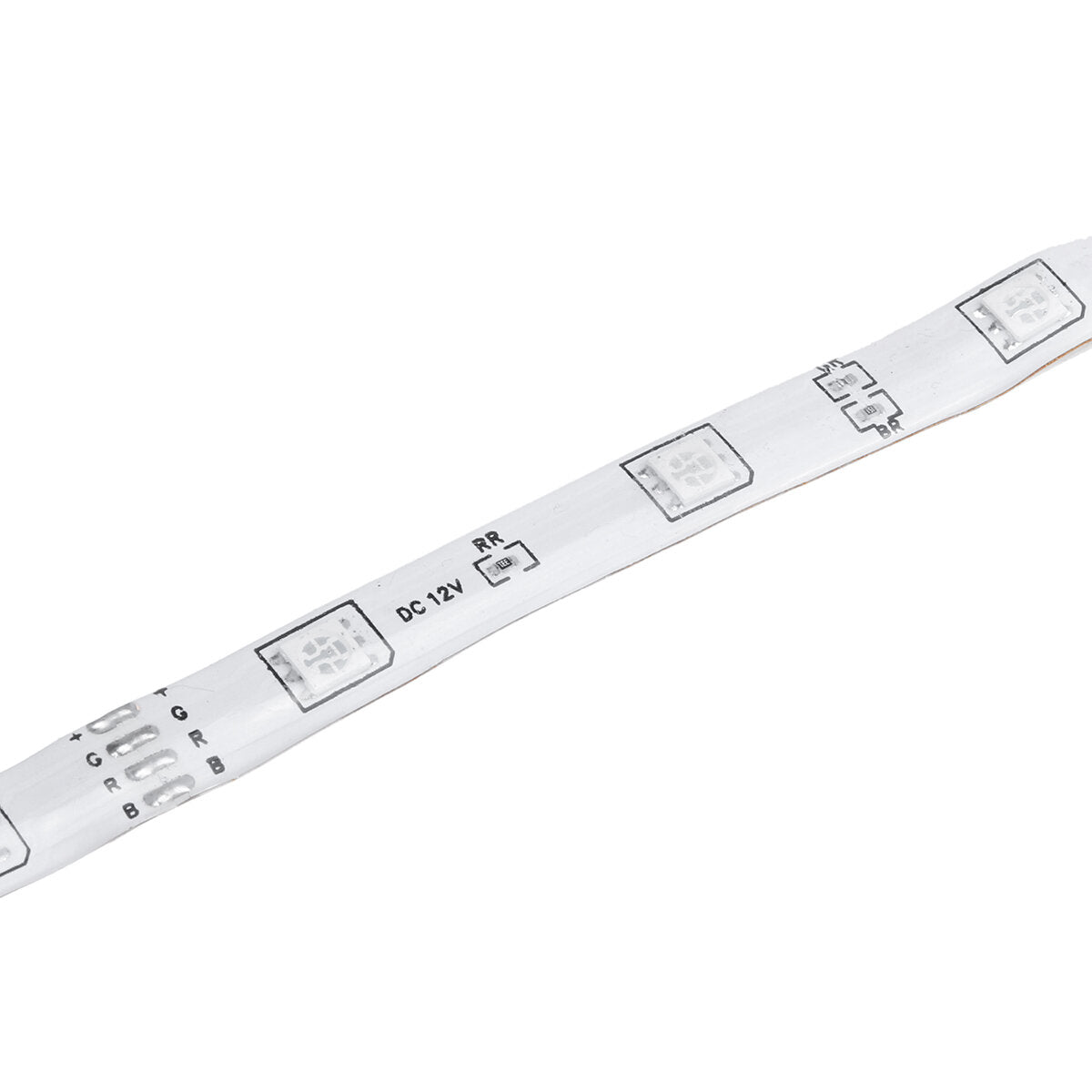 16FT 32FT 5M 10M LED Strip Light Waterproof 5050 RGB Flexible Lamp TV Party DC12V+44Keys Remote Control+EU Plug