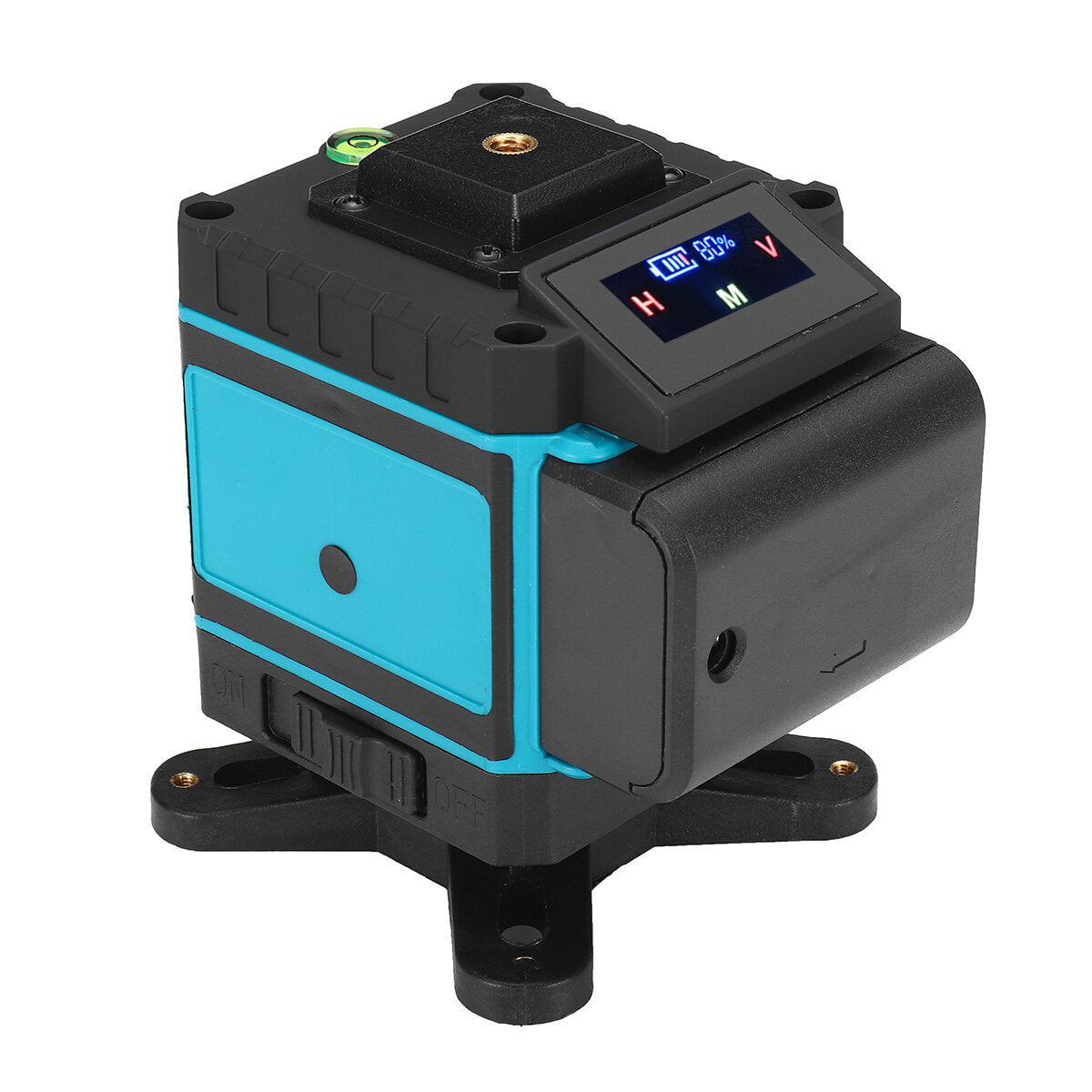 8/12/16 Line 360 Horizontal Vertical Cross 4D Green Light Laser Level Self-Leveling Measure Super Powerful Laser Beam